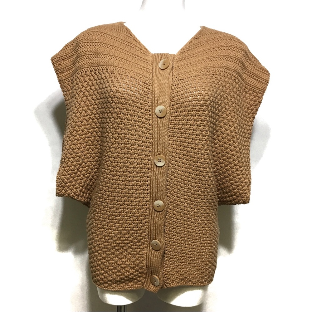 PRANA DOLMAN BUTTON ESTER CHUNKY CARDIGAN SWEATER